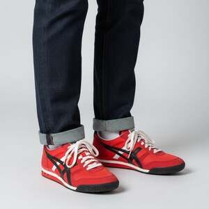 Onitsuka Tiger Ultimate 81 Classic Red White Sneakers Men’s Size 11